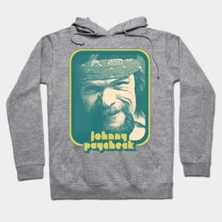 Johnny Paycheck / Retro Style Country Artist Fan Design Hoodie